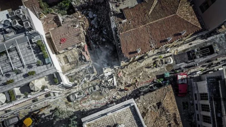 Eksplozija srušila zgradu u Atini, 6 mrtvih, među njima 3 Albanaca! Ekipe spasioca izvlače tela iz ruševina (EMRAT+VIDEO) - Shqiptarja.com