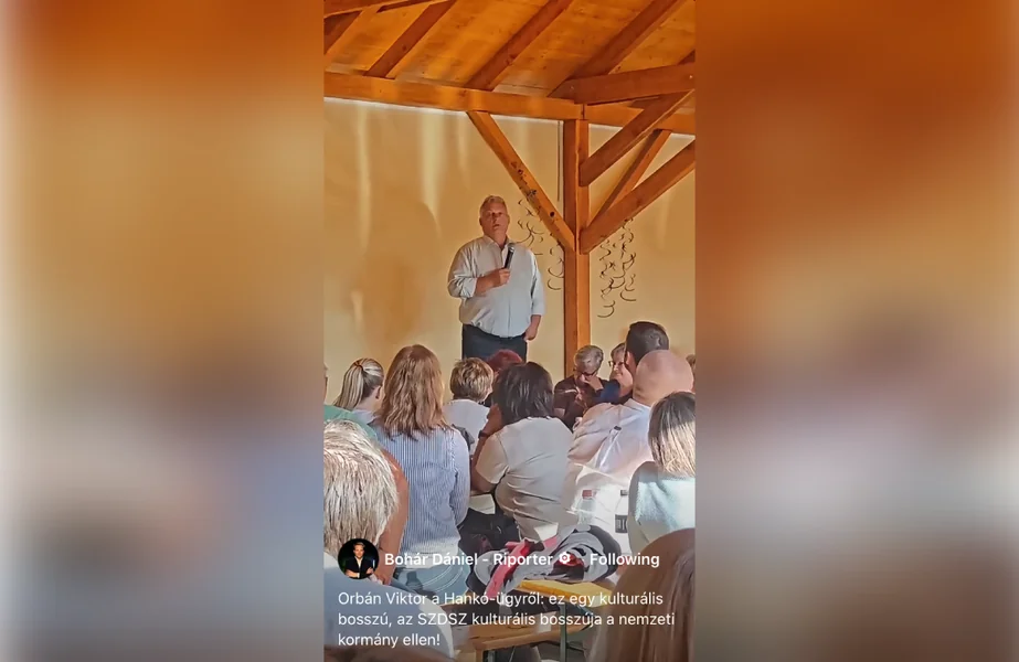 Orbán u zatvorenom krugu potpuno drugačije govori o slučaju NKA nego što je Hankó branio