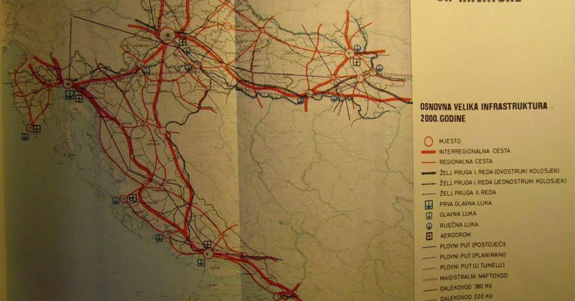 Pojavila se neobična karta Hrvatske iz Jugoslavije. Odmah je započela rasprava