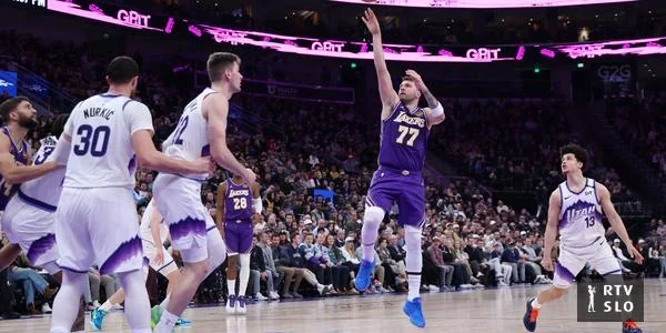 Lakersi sa 45 poena Dončića nadigrali Utah u poslednjoj četvrtini