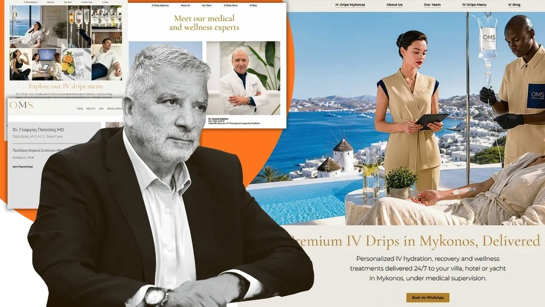 Patoulis i VIP detoksikacije na Mikonosu sa ilegalnim preparatima - Documento