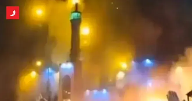 Aktivistkinja objavila snimak: Gori jedna od najvećih džamija u Iranu