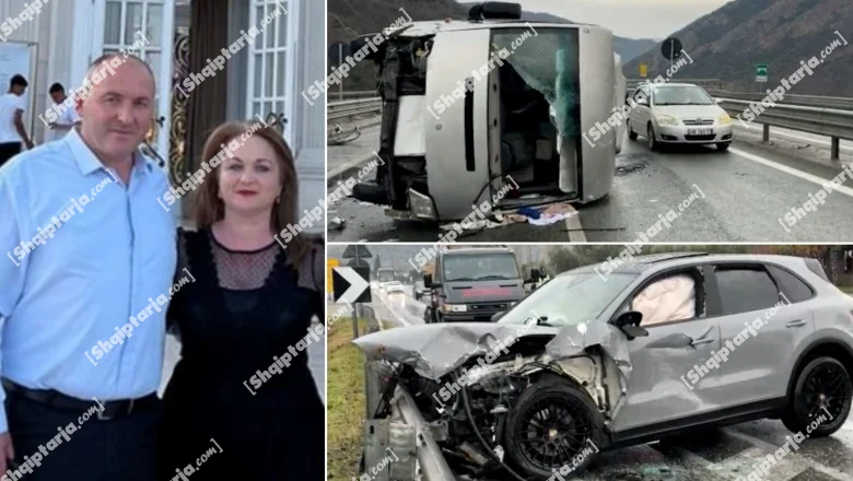 Teška saobraćajna nesreća u Lezhë, poginuli policajac i učiteljica, majka sa dvoje dece teško povređena! Sudarilo se oko 10 vozila, uključujući i jednu ambulancu, na Putu Kombita; autobus se prevrnuo (VIDEO) - Shqiptarja.com
