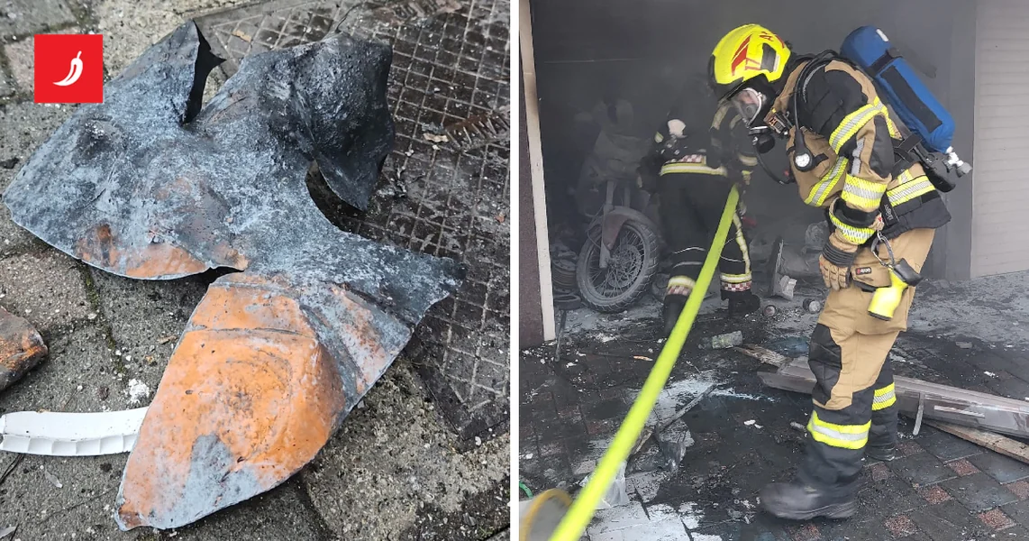 Požar u garaži u Zagrebu krenuo od električnog romobila. Eksplodirala plinska boca