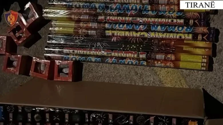 Tirana/ Kontrabanda petardi i kapsule, priveden 22-godišnjak (VIDEO)