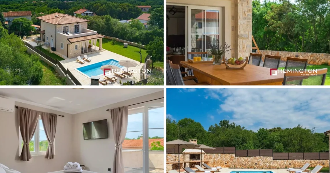 FOTO Na Krku se prodaje kamena vila za 880.000 evra: Ima grejan bazen, maslinjak i četiri spavaće sobe