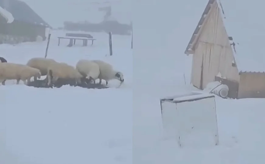 Preskočili smo jesen i 'upali' u zimu: Snijeg zabijelio planine, temperature naglo pale