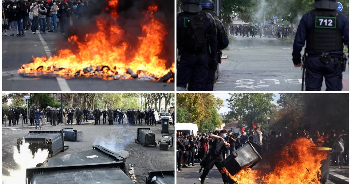 Video/Foto Učenički prosvjedi izmakli kontroli: Zapalili školu i vatrogasno vozilo, ravnatelja polili benzinom