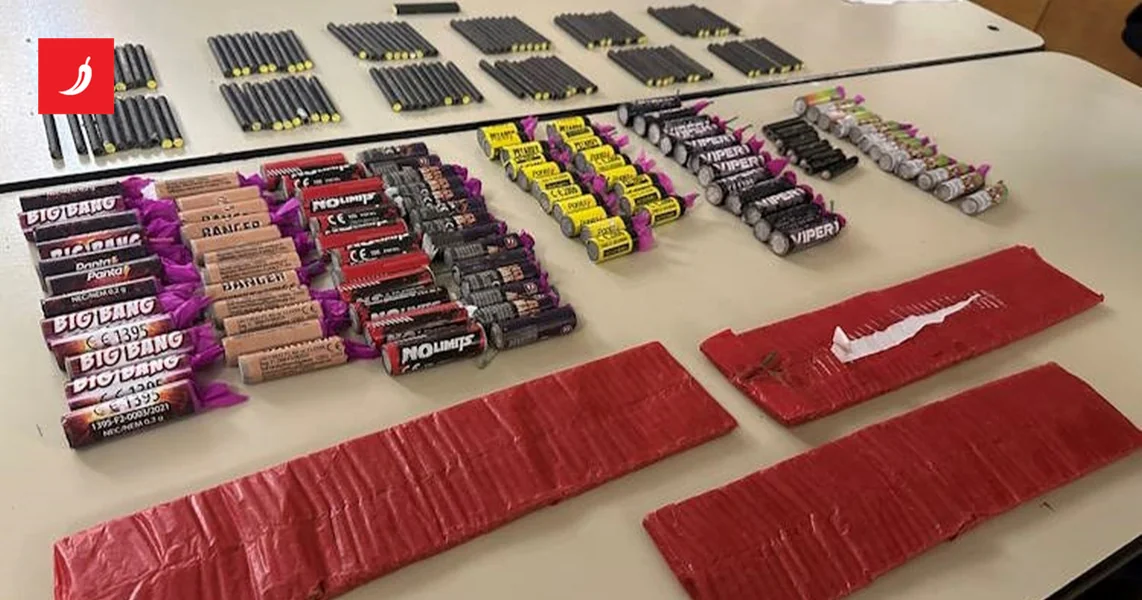 FOTO Kod maloljetnika u Zagrebu nađena hrpa zabranjene pirotehnike