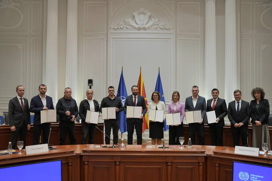 Potpisan Nacionalni program za dostojanstvenu radu 2026–2030 - Nova Makedonija