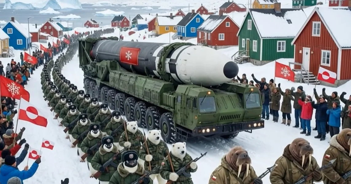 Video Grenlandski odbrambeni front hit je na društvenim mrežama