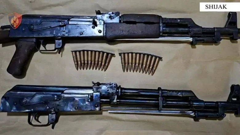Mladić u Šijaku uhvaćen sa dve automatske puške i municijom, policija nadgledala kuću dronom (VIDEO) - Shqiptarja.com