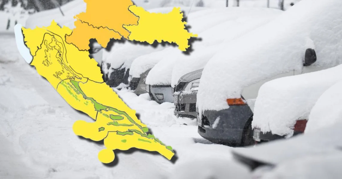 Ledeno jutro u Hrvatskoj, u jednom mestu izmereno -18.1 °C. Sneg će biti još, evo kada