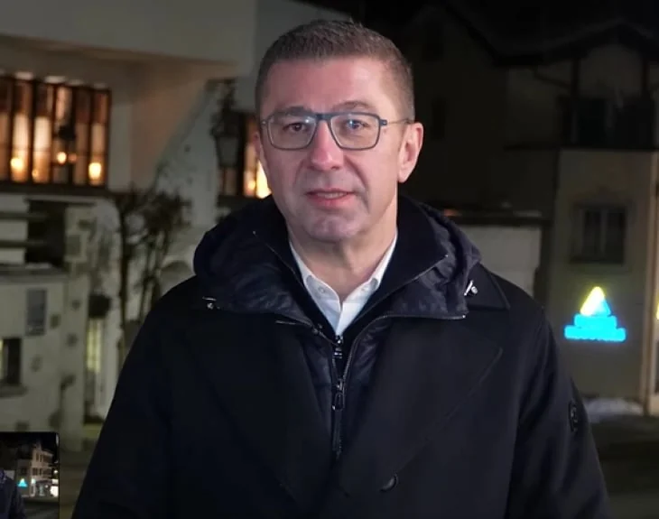 Biće brojnih sastanaka za nove investicije i poboljšanje ekonomske situacije, izjavio Mićkoski iz Davosa - Nova Makedonija