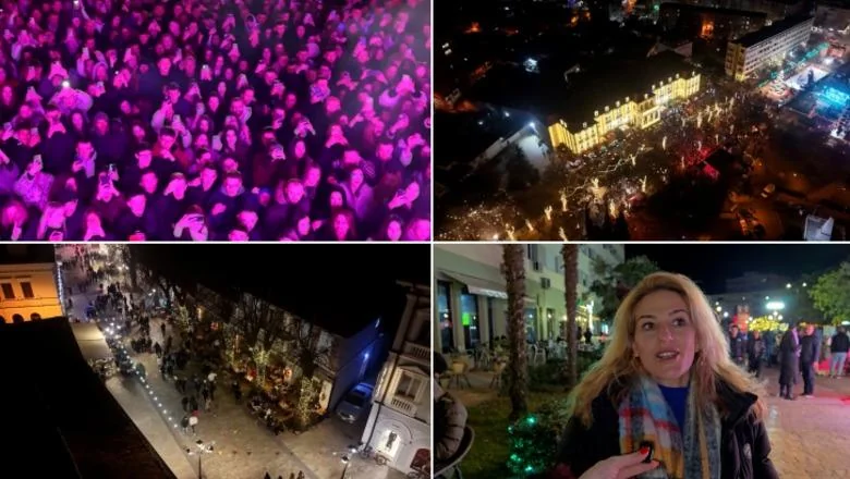 Aromat proslave iz Skodre, grad prepun turista za kraj godine: Veoma je lepo, puno ljudi (VIDEO)