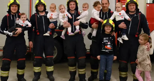 Baby boom u Našicama: Vatrogascima u 11 mjeseci stiglo osam beba