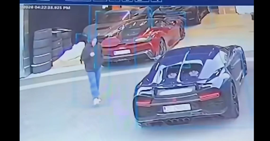 VIDEO Rimac objavio snimku neverovatne Krađe Bugattija Chirona vrednog tri miliona evra