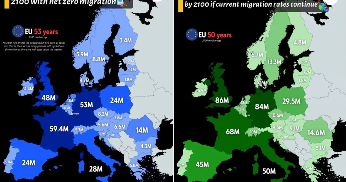 Objavljena karta sa brojem stanovnika 2100. godine, evo kakve su prognoze za Hrvatsku