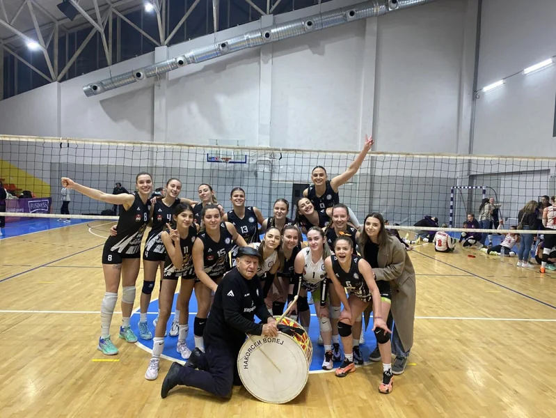 Nakovski Volej sa besprekornim ucinkom - Nova Makedonija