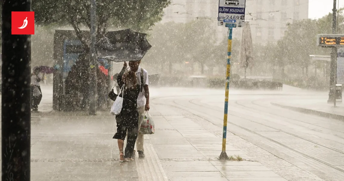 Stizu značajno zahladjenje, kiša i nevreme. Meteorolog: Biće intenzivno