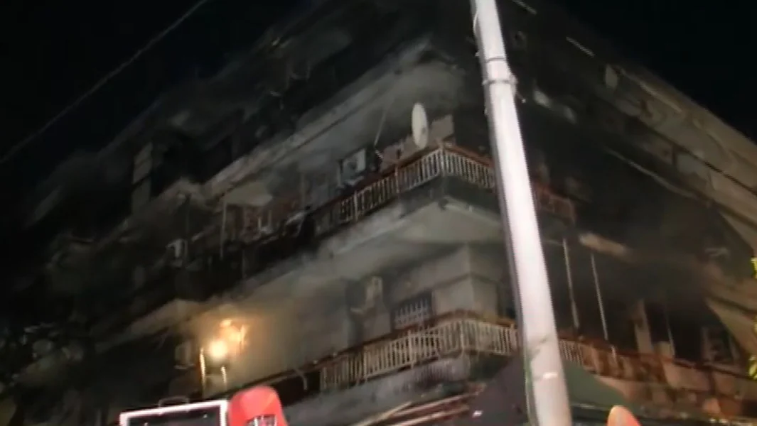 Požar u kafiću u Nea Ionia - proširio se na zgradu - Documento