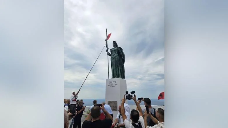 Auron Tare: Statua Teute - Shqiptarja.com
