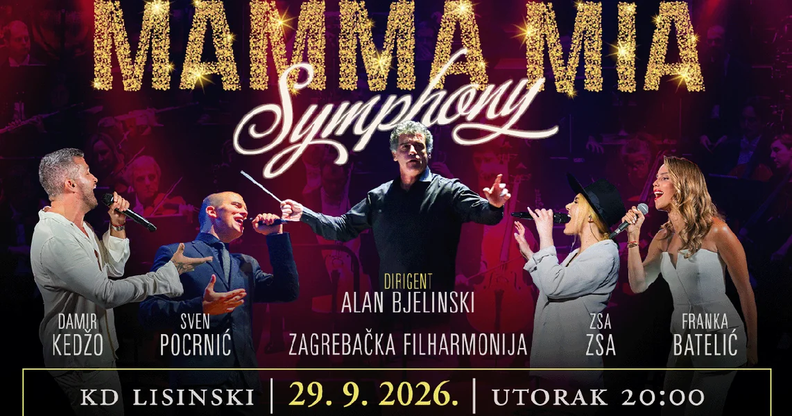 Na koncertu Golden Age Symphony - Najveći hitovi ABBA stižu i Švedska ambasada