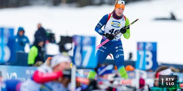 Zasledovalna tekma biatlonke u Ruhpoldingu u 12:30