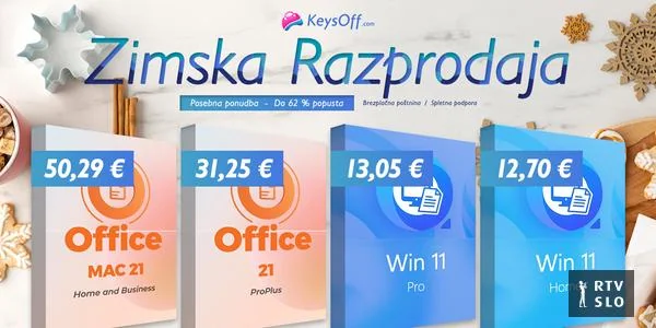 Keysoff zimska rasprodaja: Zgrabite doživotne licence za MS Windows 11 i Office 2021 već od 13 €