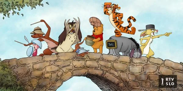 Klasični animirani celovečernji film Medved Pu na Televiziji Slovenija i nagradna igra na MMC-u