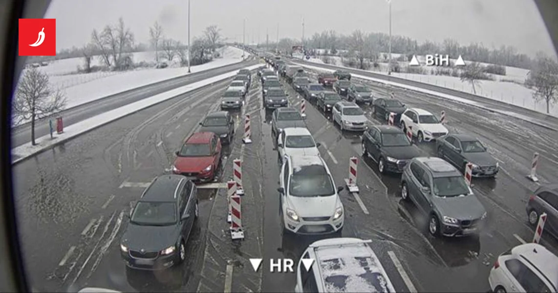 Gužve na ulasku iz BiH u Hrvatsku