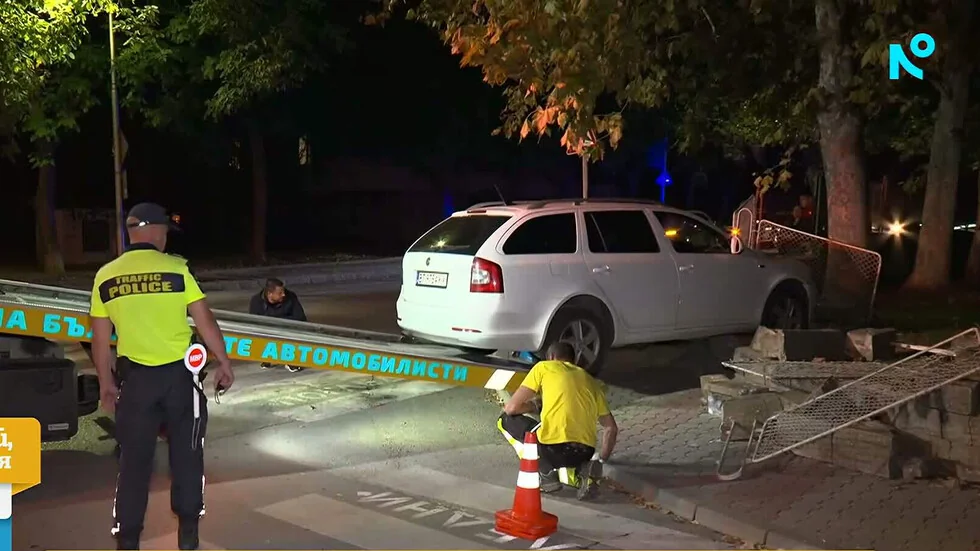 Udar auta u ogradu vrtića u Velikom Tarnovu