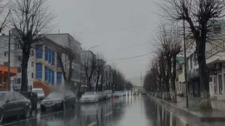 Loše vreme u Kukësu / Kiša visokog intenziteta i sneg, neke zone bez struje - Shqiptarja.com