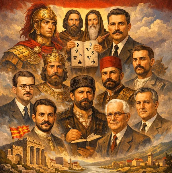 Od Aleksandar Veliki do Čento: Ličnosti koje su oblikovale makedonski identitet i kolektivni karakter