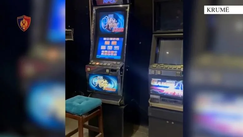 Has/ Lokal pretvoren u kockarnicu, priveden radnik, vlasnik u potrazi! Zaplenjeno 10 elektronskih mašina za igre na sreću i poker sto (VIDEO) - Shqiptarja.com
