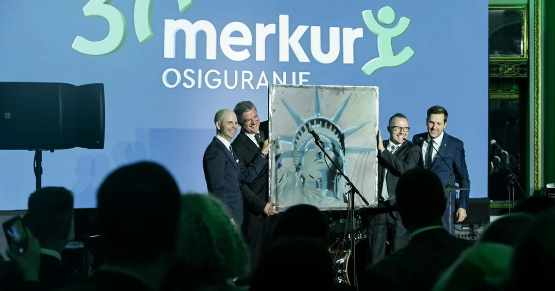 Merkur osiguranje obeležilo je 30 godina poslovanja u Hrvatskoj uz svečanu proslavu u Esplanadi i poznate goste i partnere