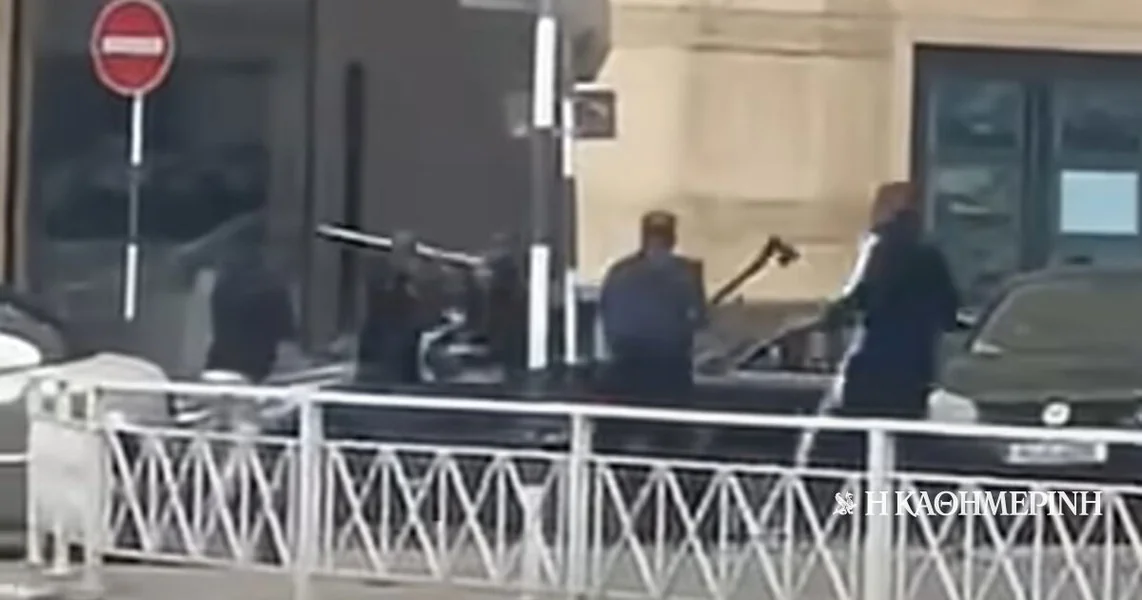 Kipar: Video od divlje svađe – drže sekire i štapove, čuju se pucnji