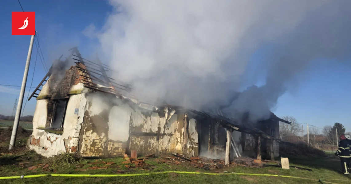 Požar progutao porodičnu kuću u Podravini. Policija objavila uzrok