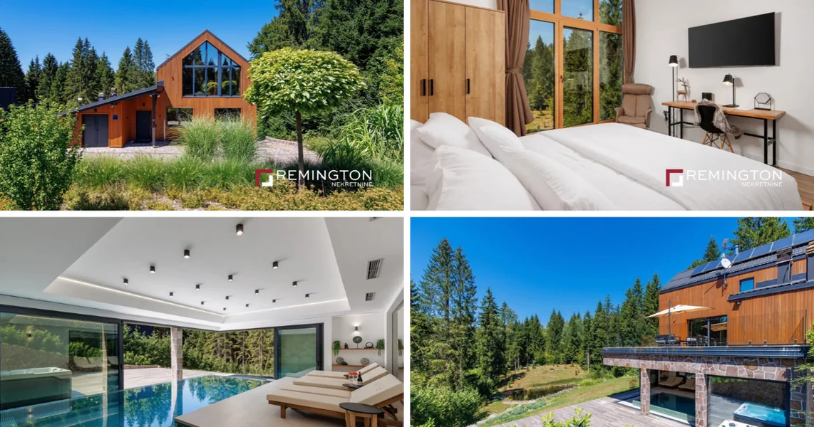 FOTO Usred Gorskog kotara prodaje se prava mala oaza: Ima bazen, wellness, saunu i privatno jezero