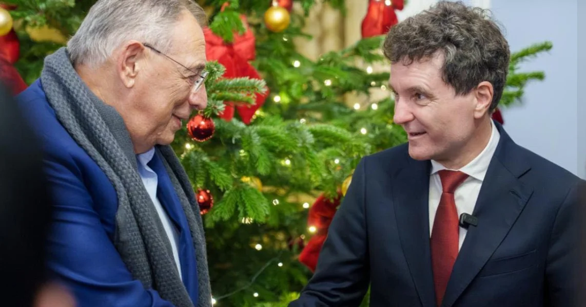 Nicušor Dan se sreo sa Georgom Iacobescuom, Romunom koji je razvio finansijski kvart Londona Canary Wharf: “Izvor inspiracije”