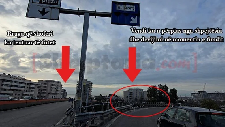 Teška saobraćajna nesreća u Durresu, automobil 'leti' sa Mosta Dajlana! Gubi život 18-godišnjakinja, vozač je pijan i sa brzinom! Povređena su još 2 pešaka (VIDEO+IMENA)