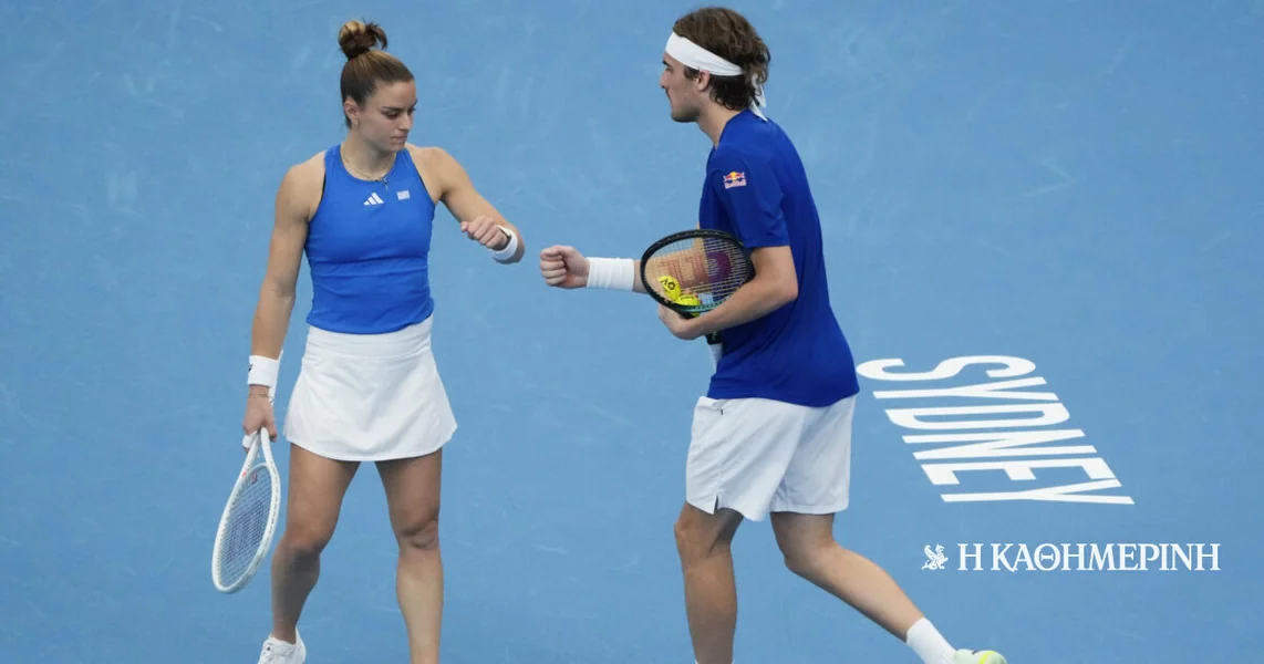 Sakkari – Tsitsipas: Izbačeni u mešanom dublu United Cup