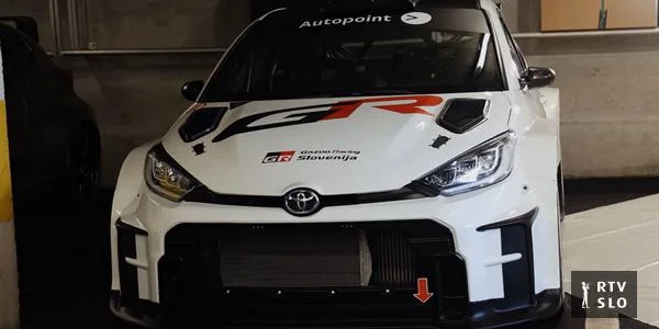 Toyota sa trkačkim automobilom za više od 300.000 evra nad slovenačkom reli scenom