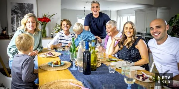 Opuštena večera za prijatelje