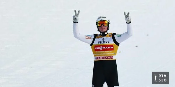 Domen Prevc još pred polovicom sezone prvi put probio granicu od hiljadu bodova