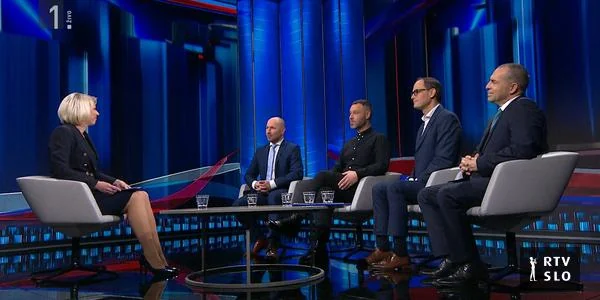 Razgovor sa opozicijom: u studiju su bili Vrtovec, Kordiš, Logar i Kaloh