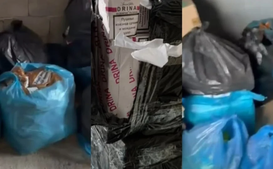 Roba s bh. markicama: Na Kosovu zaplijenjena velika količina duhana i cigareta