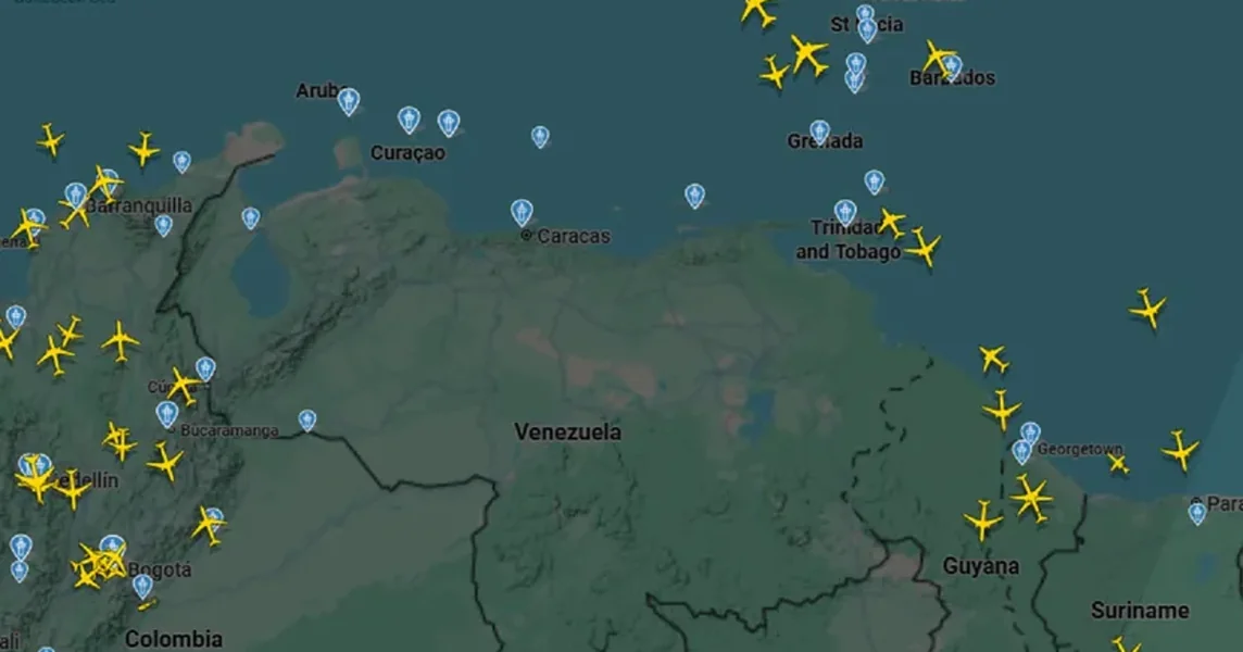 FOTO Ovako izgleda nebo iznad Venecuele nakon što su eksplozije pogodile glavni grad