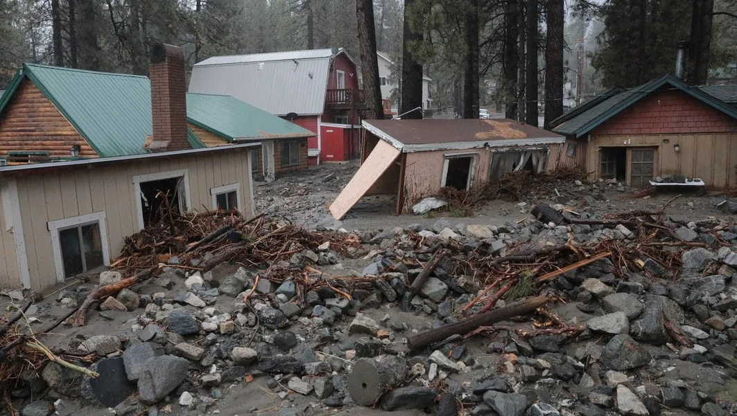 Poplave i kliziaji su zatrpale mnoge kuće u Kaliforniji pod blatom