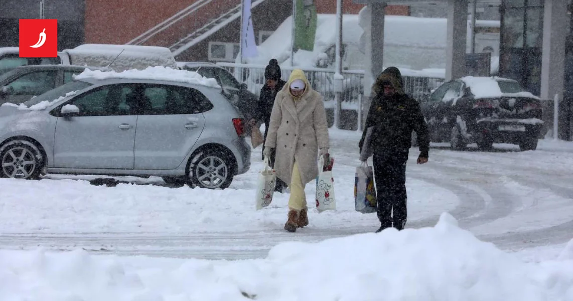 Sneg i olujna bura u Rijeci i okolici